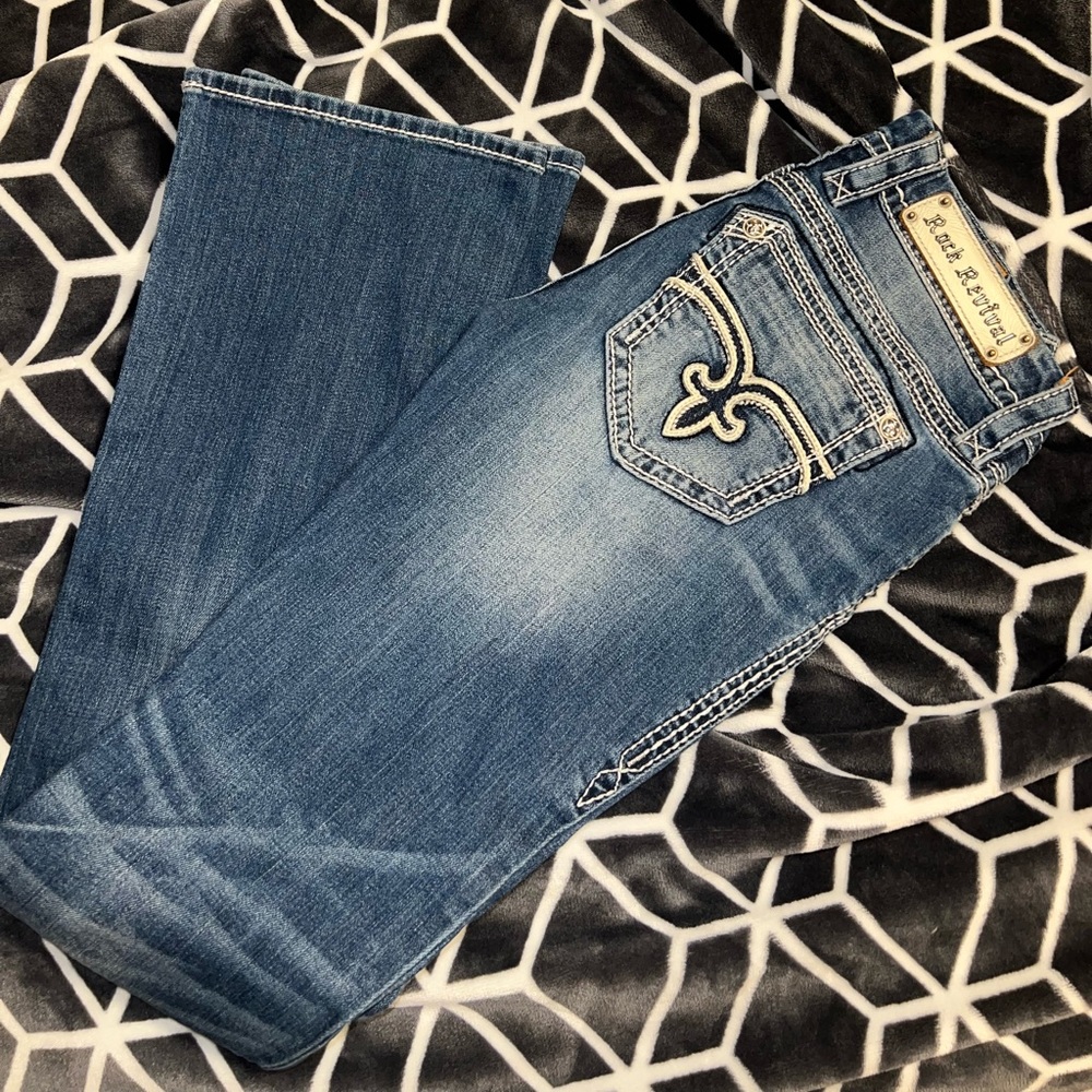 Rock revival boot cut jeans